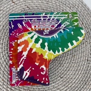 Barstool Sports Pardon My Take Tie Dye Blade Putter Cover NWT
